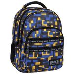 Ghiozdan ergonomic de scoala pentru copii, Derform BackUP, 4 Compartimente, multicolor cu modele fotografia produsului