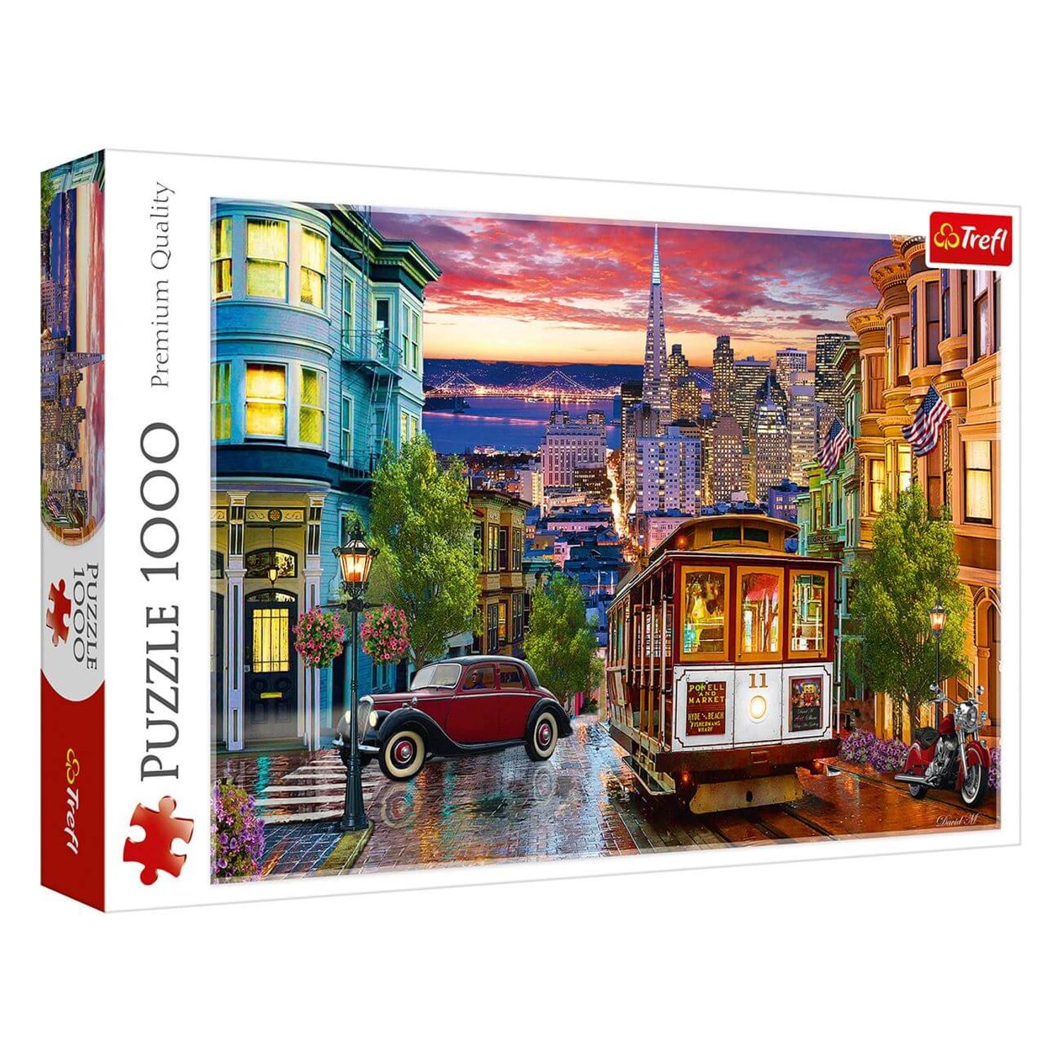 Puzzle 3D, San Francisco, 1000 Piese fotografia produsului