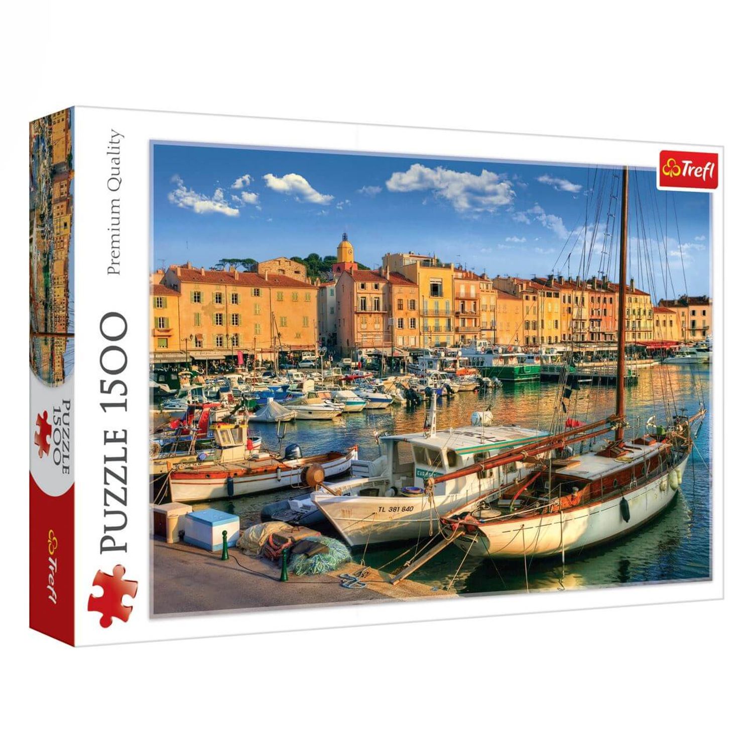 Puzzle 3D, Port Barci, 1500 Piese fotografia produsului