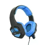 Casti Gaming ART MCT Flash cu Microfon si Led, Albastru/Negru fotografia produsului