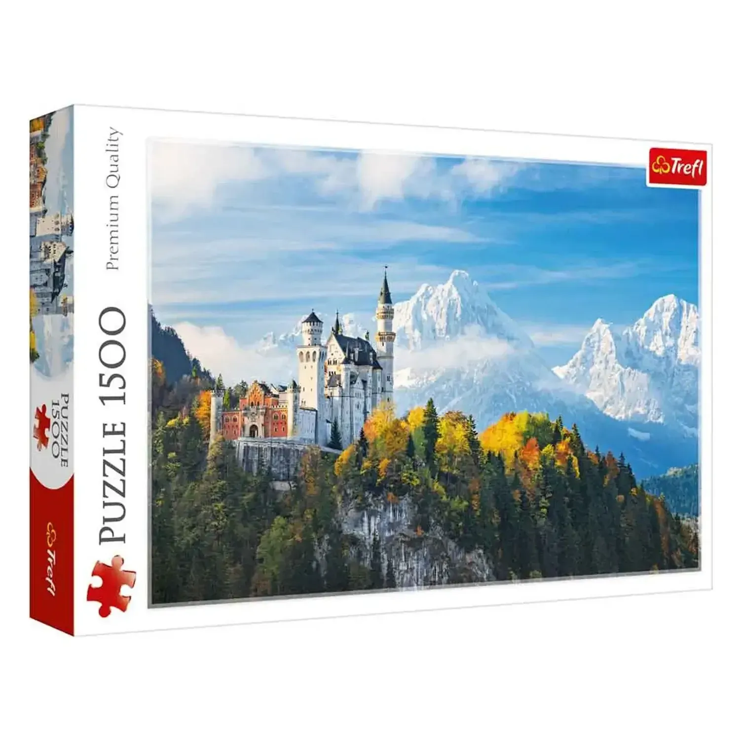 Puzzle 3D, Castel Neuschwanstein, 1500 Piese fotografia produsului