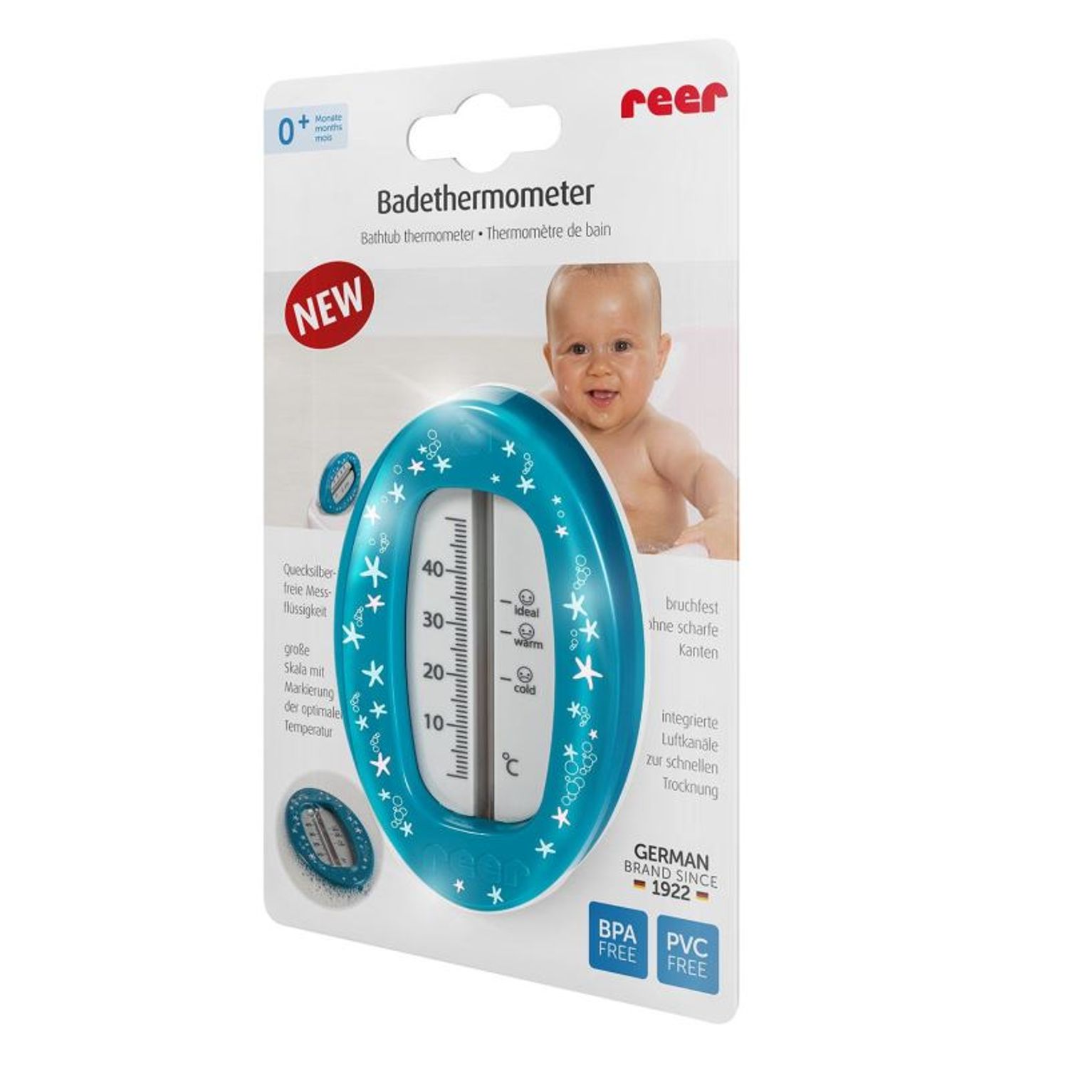 Termometru de baie albastru MCT 24113 fotografia produsului View 2 L