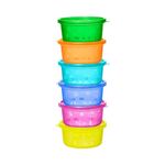 Set 6 boluri cu capac pentru alimente 0+ MCT 37063 fotografia produsului