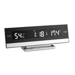 Termo-higrometru cu ceas si alarma iluminat MCT 602011 fotografia produsului