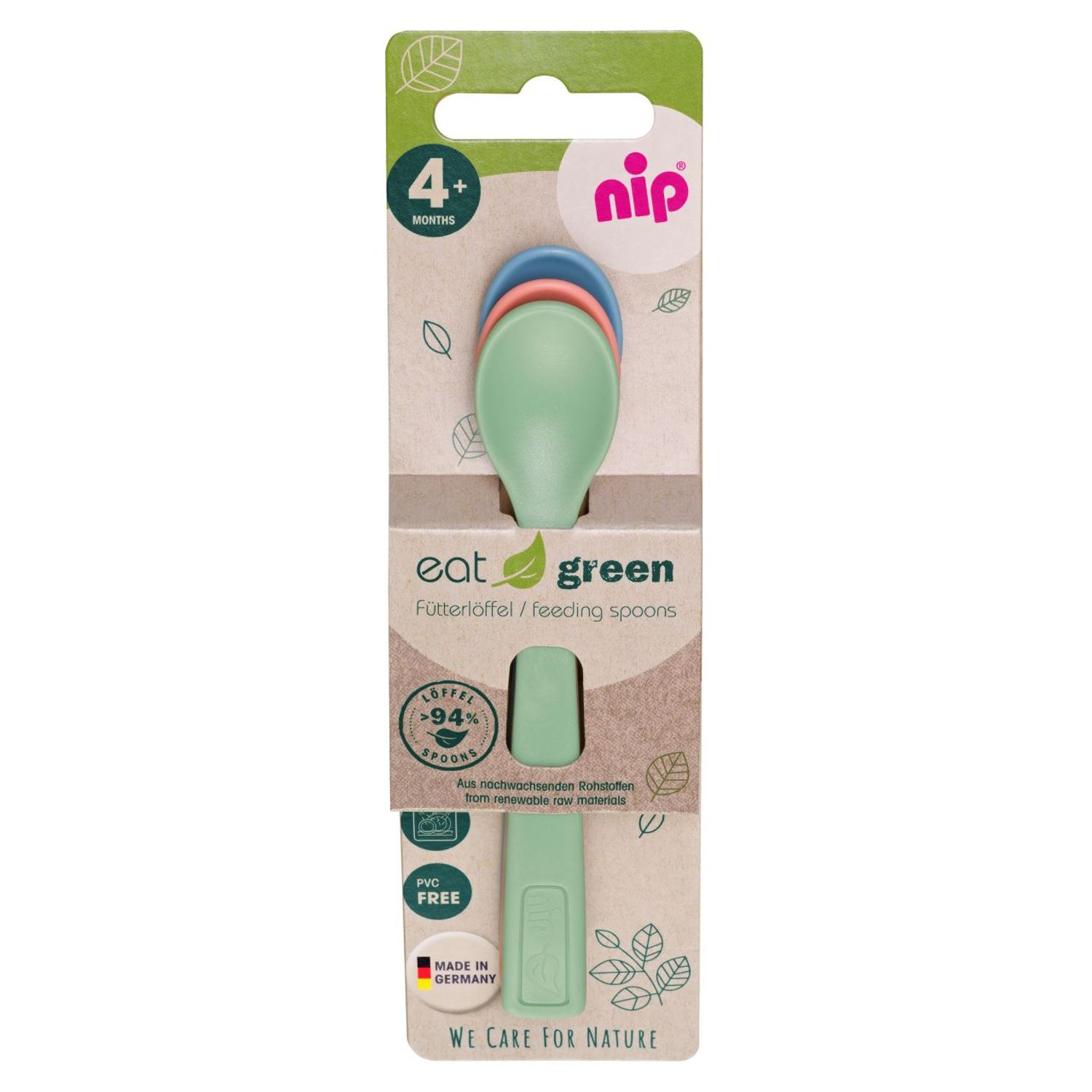 Set 3 lingurite pentru bebelusi MCT Eat Green 37066 fotografia produsului View 2 L