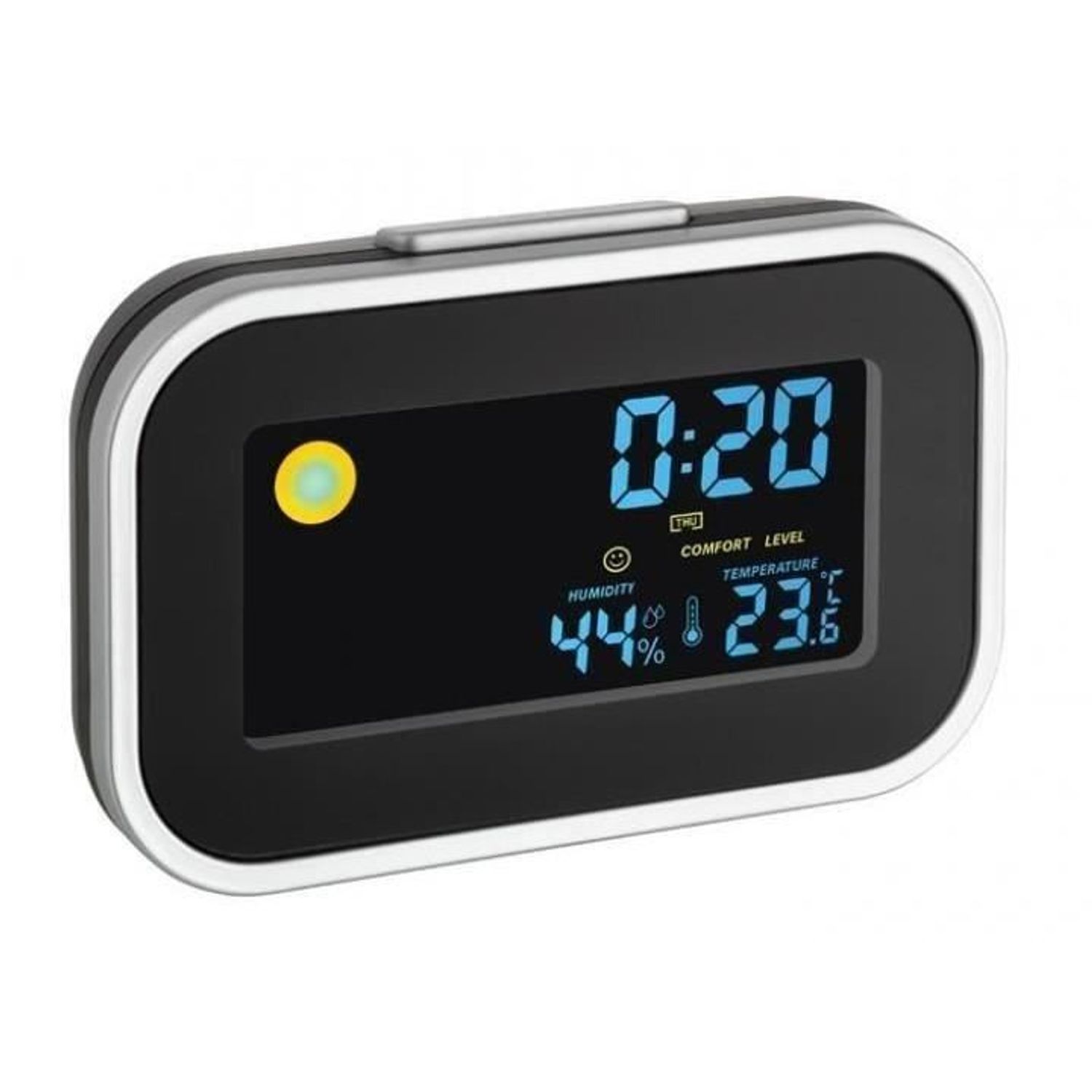 Termo-higrometru cu ceas si alarma MCT 602015 fotografia produsului