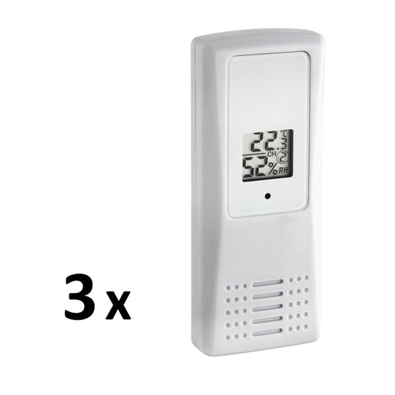 Termo-Higrometru cu 3 senzori wireless MCT 30305410 fotografia produsului View 2 L