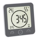 Ceas digital cu timer si termohigrometru pentru bucatarie si baie MCT 60400110 fotografia produsului