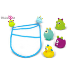 Set saculet cu 4 jucarii de baie Monstruleti MCT 37027 fotografia produsului View 2 S