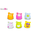 Set 6 jucarii de baie Animale Haioase MCT37012 fotografia produsului View 2 S