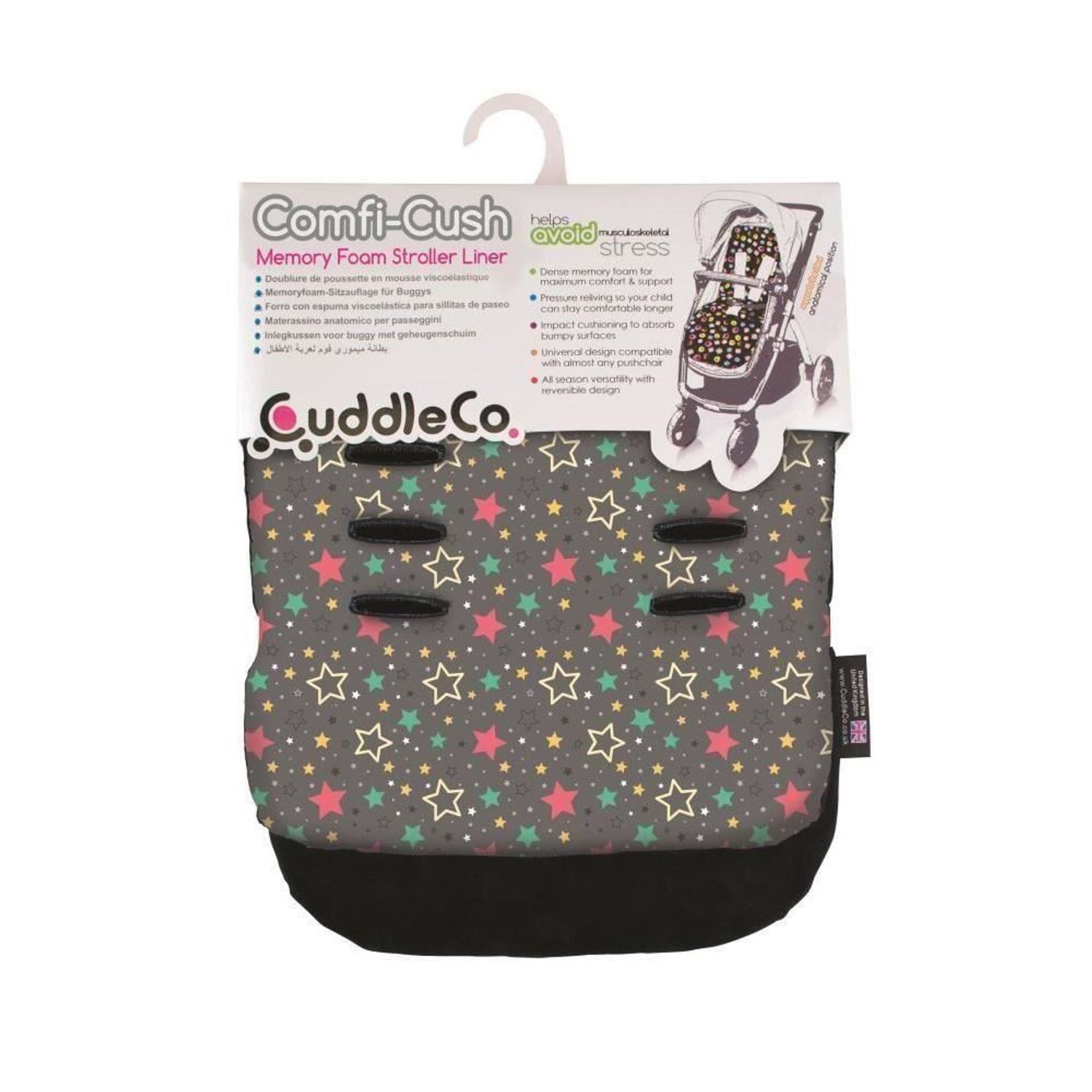 Saltea carucior MCT-Cush Star Bright, 842674 fotografia produsului
