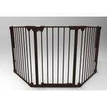 Tarc de siguranta modular cu 3 panouri, metal negru, MCT N93491 fotografia produsului View 2 S