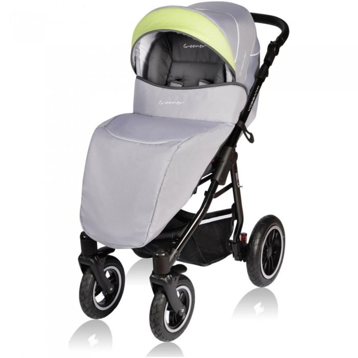 Carucior MCT Crooner 2 in 1 - Green/Gray fotografia produsului View 5 L