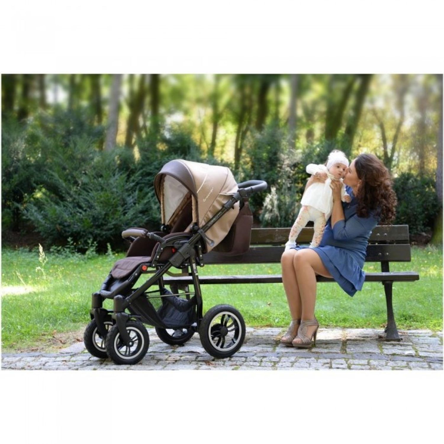 Carucior MCT Crooner 2 in 1 - Green/Gray fotografia produsului View 13 L