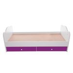 Patut transformabil MCT Touring - Alb cu Violet fotografia produsului View 4 S