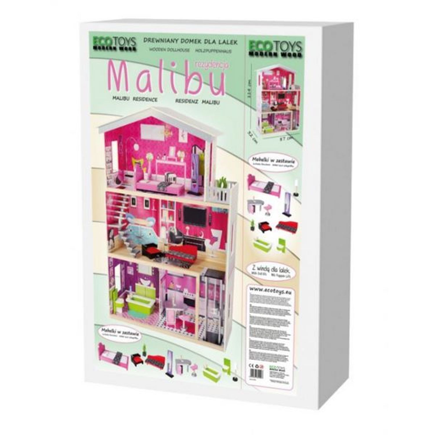 Casuta de basm Malibu MCT 4118 fotografia produsului View 9 L