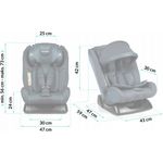 Scaun auto 0-36 kg MCT Luco - Albastru inchis fotografia produsului View 8 S