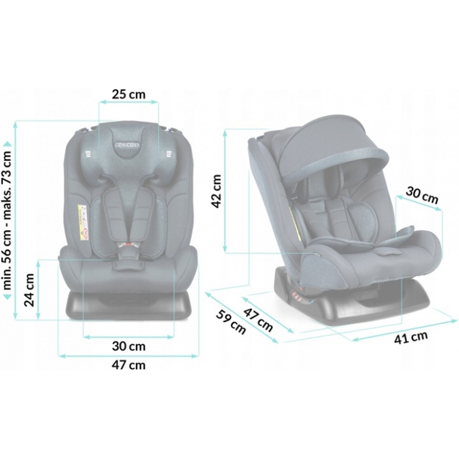 Scaun auto 0-36 kg MCT Luco - Albastru inchis fotografia produsului View 8 L