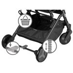 Carucior sport Kidwell Mavero Black fotografia produsului View 7 S