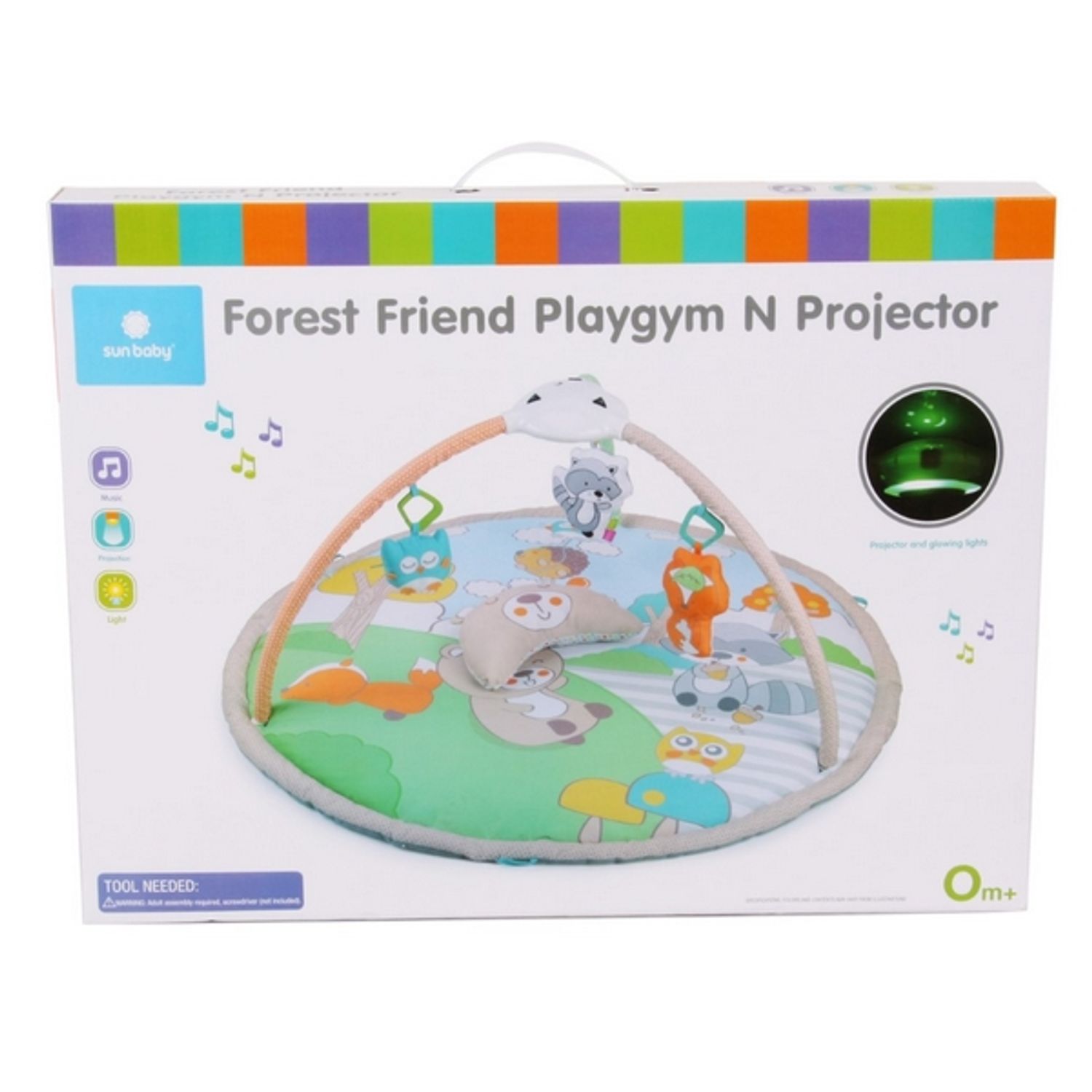 Salteluta de joaca MCT 043 Forest friends fotografia produsului View 2 L