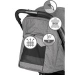Carucior sport Kidwell Mavero Silver Black fotografia produsului View 10 S
