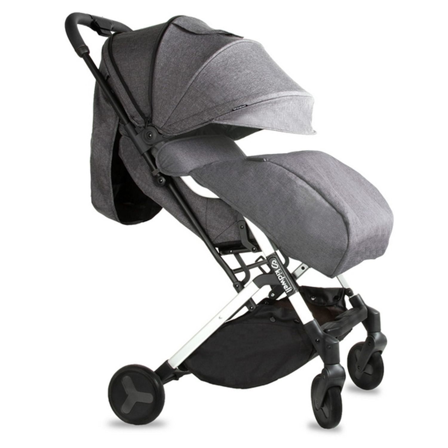 Carucior sport Kidwell Mavero Silver Black fotografia produsului View 5 L