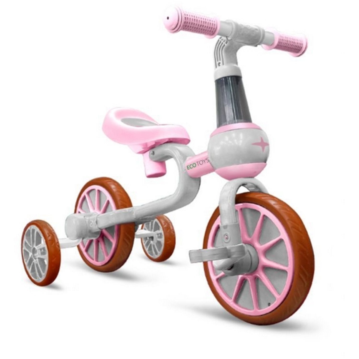 Bicicleta cu roti ajutatoare MCT LC-V1311 - Roz fotografia produsului