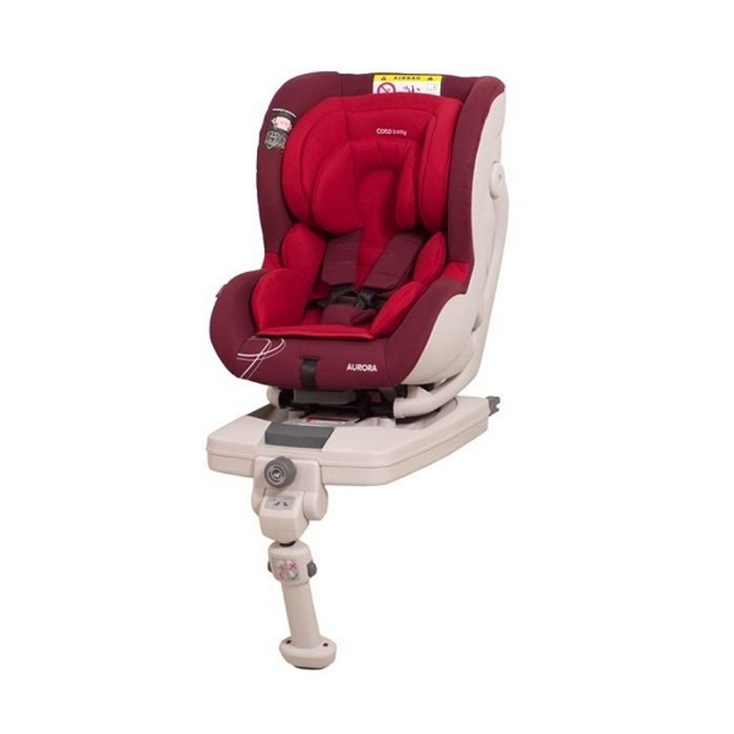 Scaun auto MCT Aurora ISOFIX 0-18 Kg Red fotografia produsului