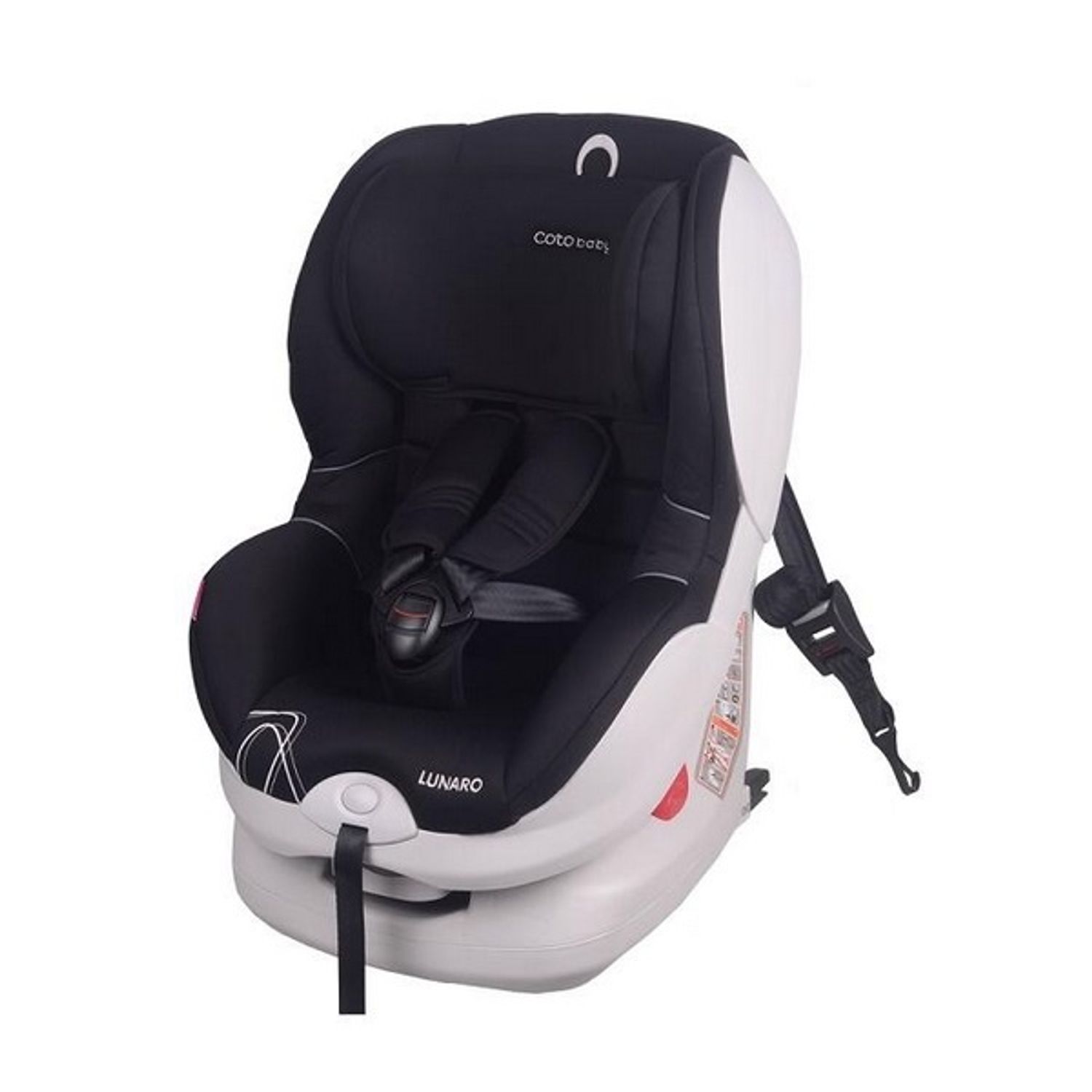 Scaun auto MCT Lunaro ISOFIX 9-18 Kg Black fotografia produsului