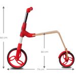 Bicicleta fara pedale/trotineta MCT 006 EVO 360 Red fotografia produsului View 7 S