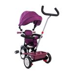 Tricicleta cu sezut reversibil MCT 017 Fresh 360 - Burgundy fotografia produsului View 6 S
