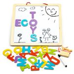 Tabla educationala 3 in 1 cu litere magnetice MCT ESC-W-018A fotografia produsului View 6 S