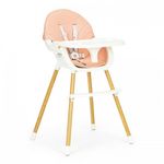 Scaun de masa 2 in 1 MCT HA-004  Roz fotografia produsului View 5 S