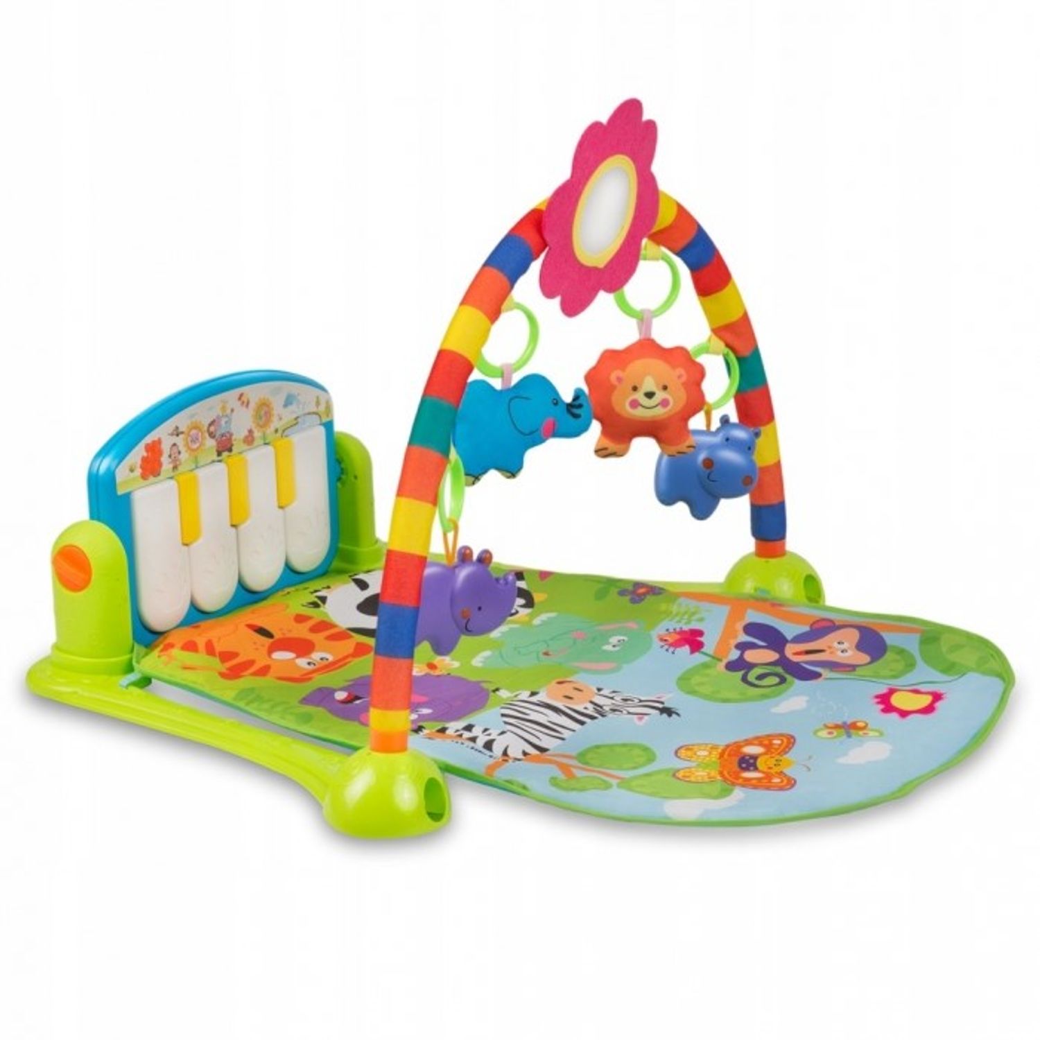 Salteluta de joaca cu pian MCT 7316 - Multicolora fotografia produsului