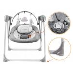 Leagan electric cu muzica MCT 7321 - Gri fotografia produsului View 5 S
