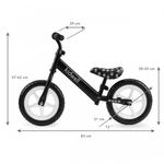 Bicicleta fara pedale Kidwell Rebel Panda fotografia produsului View 3 S