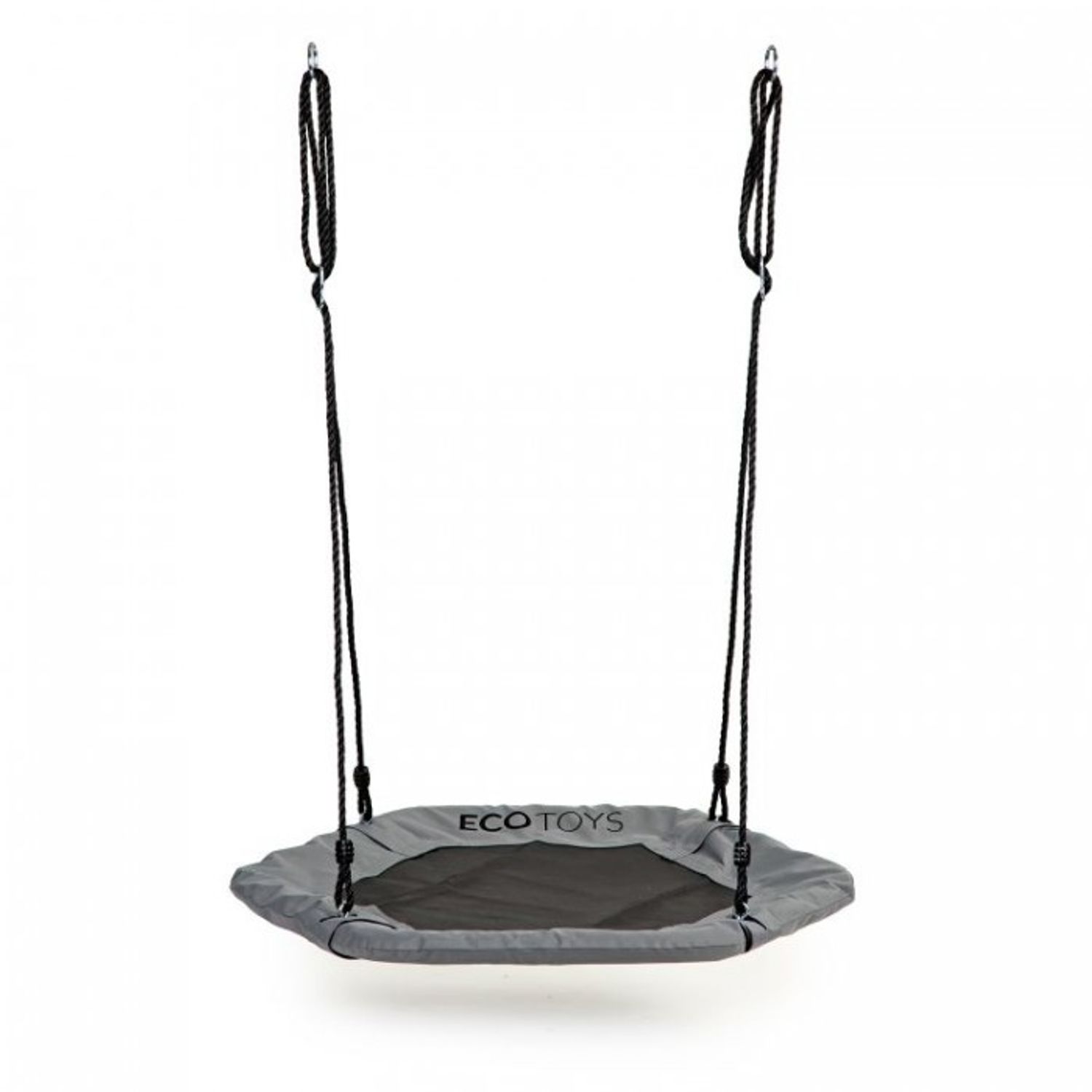 Leagan pentru copii hexagonal, tip cuib de barza, suspendat, MCT MIR6023 - Gri fotografia produsului View 2 L