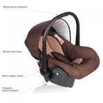 Scaun auto 0-10 kg MCT Crooner - Beige fotografia produsului View 2 S