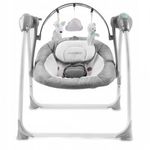 Leagan electric cu muzica MCT 7321 - Gri fotografia produsului View 2 S