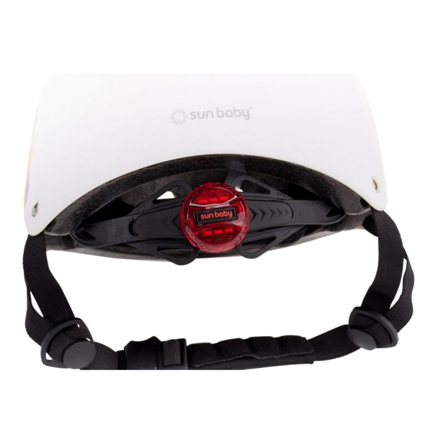 Casca de protectie cu led marimea M (3-7 ani) MCT 014 - White fotografia produsului View 3 L