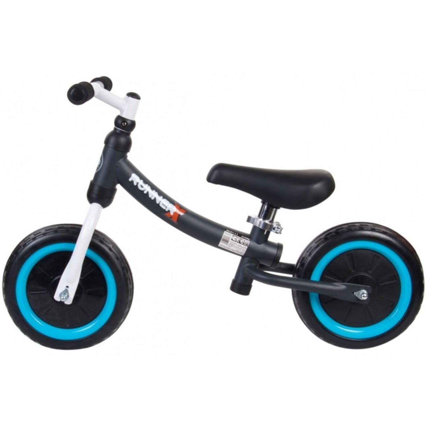 Bicicleta fara pedale MCT 011 RunnerX - Blue Black fotografia produsului View 2 L