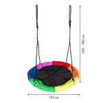 Leagan de gradina pentru copii, 110 cm, multicolor, MCT-boc110 fotografia produsului View 2 S