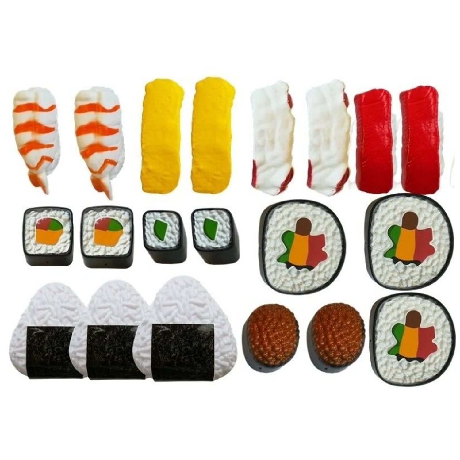Set sushi de joaca pentru copii, 27 piese, multicolor MCT 4269 fotografia produsului View 3 L