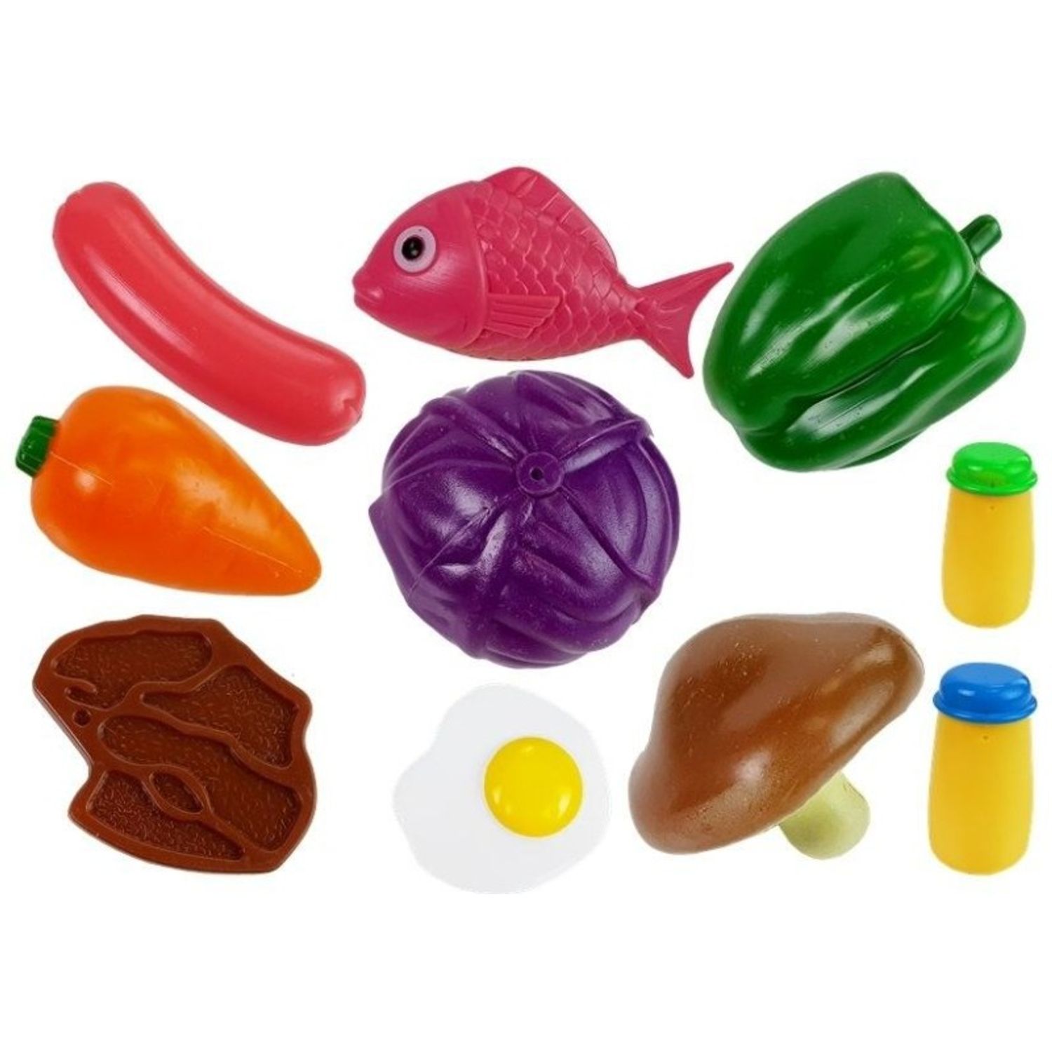 Set pentru bucatarie de joaca pentru copii, 22 piese, multicolor MCT 7390 fotografia produsului View 2 L