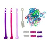 Set DIY interactiv fetite, joc de impletit parul, codite cu accesorii MCT 4860 fotografia produsului View 3 S