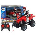 ATV rosu RC pentru copii , Quad cu telecomanda 27 Mhz MCT 9385 fotografia produsului