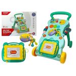 Antepremergator multifunctional pentru bebe, cu centru de activitati, turcoaz MCT 5996 fotografia produsului