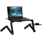 Stand pentru laptop, reglabil, 4-49 cm, Springos fotografia produsului View 9 S