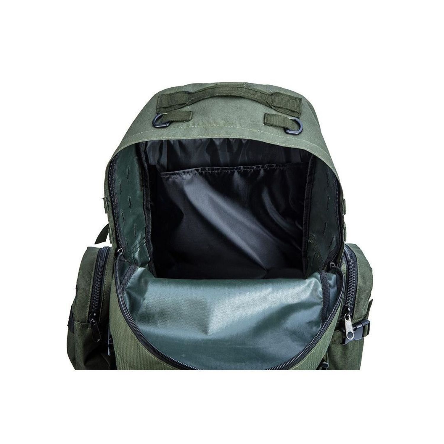 Ghiozdan/rucsac turistic, 4 in 1, model Survival, verde inchis, NEO fotografia produsului View 2 L