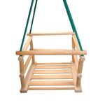 Leagan pentru copii, lemn, 33x34x32 cm, Springos fotografia produsului